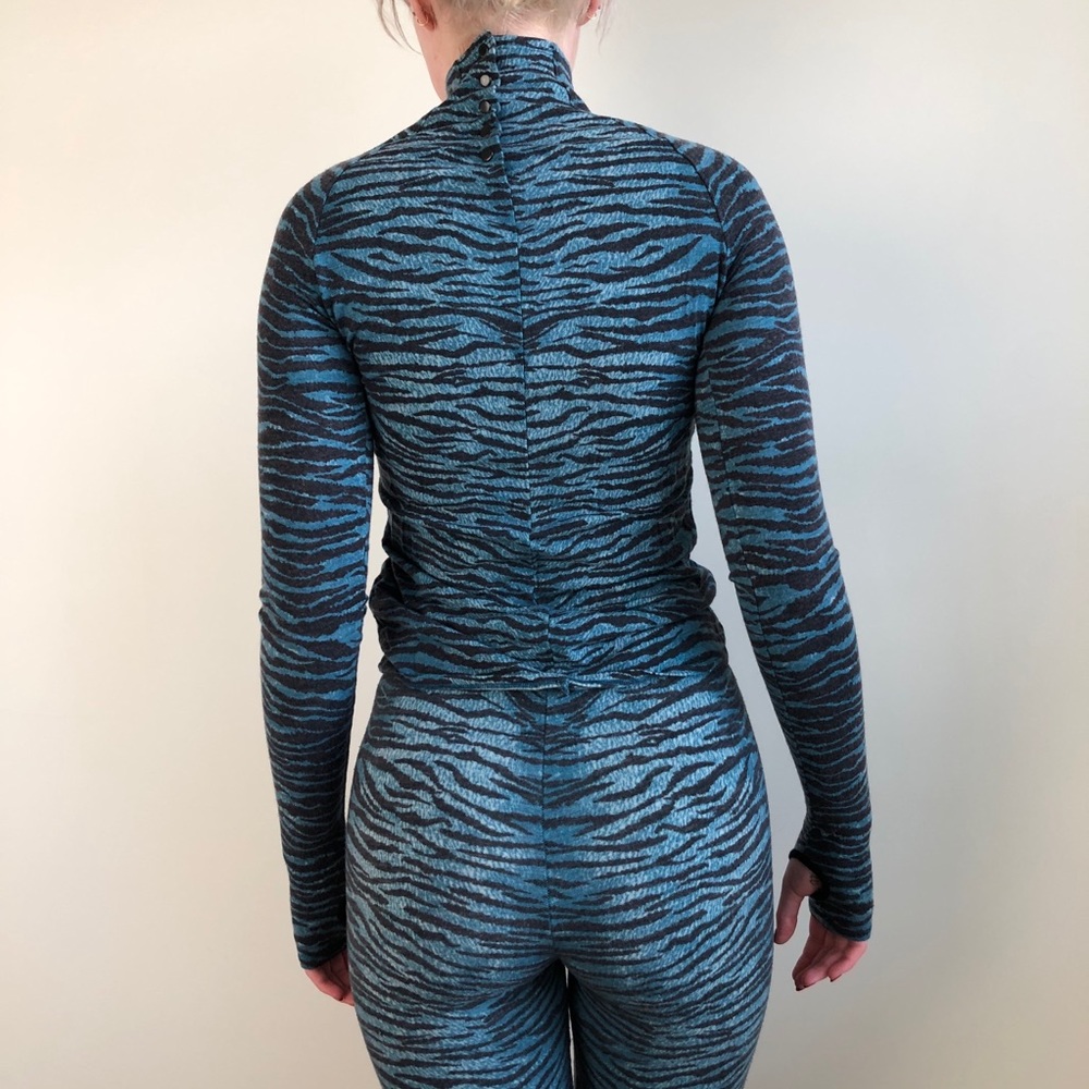 KENZO+HM Zebra Wool Leggings